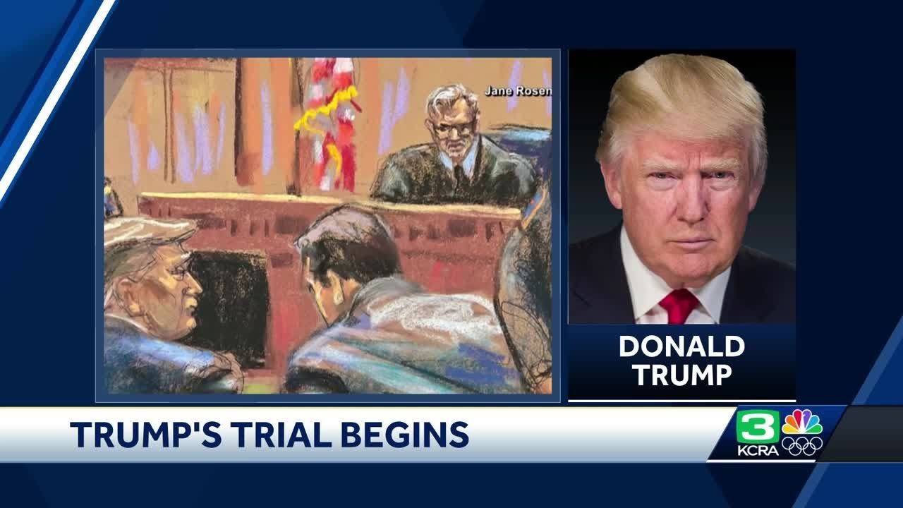 Trial against former President Donald Trump begins 2 trial against former president d
