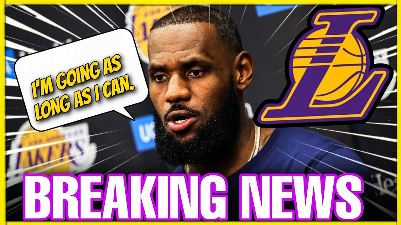 😱⚪🟡 URGENT AT LAKERS! LEBRON JAMES IS RETIRING! TODAY'S LOS ANGELES LAKERS NEWS! #lebronjames 1 urgent at lakers lebron james i