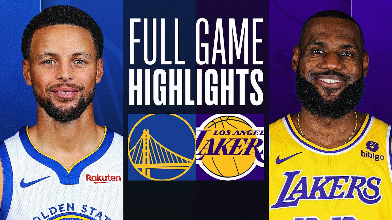 warriors at lakers full game hig