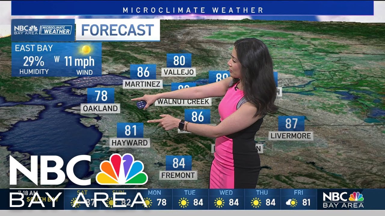 Bay Area forecast: Sunny Mother's Day weekend 2 bay area forecast sunny mothers