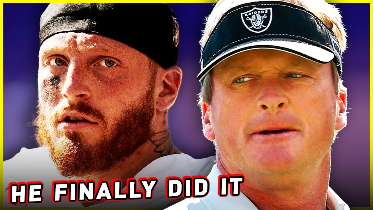 Crosby TELLS ALL on Jon Gruden Resigning 1 crosby tells all on jon gruden r