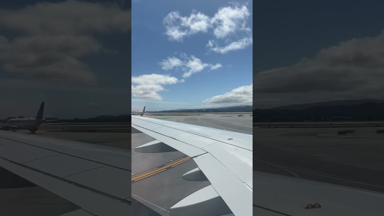 delta a319 taxing at sfo monkey