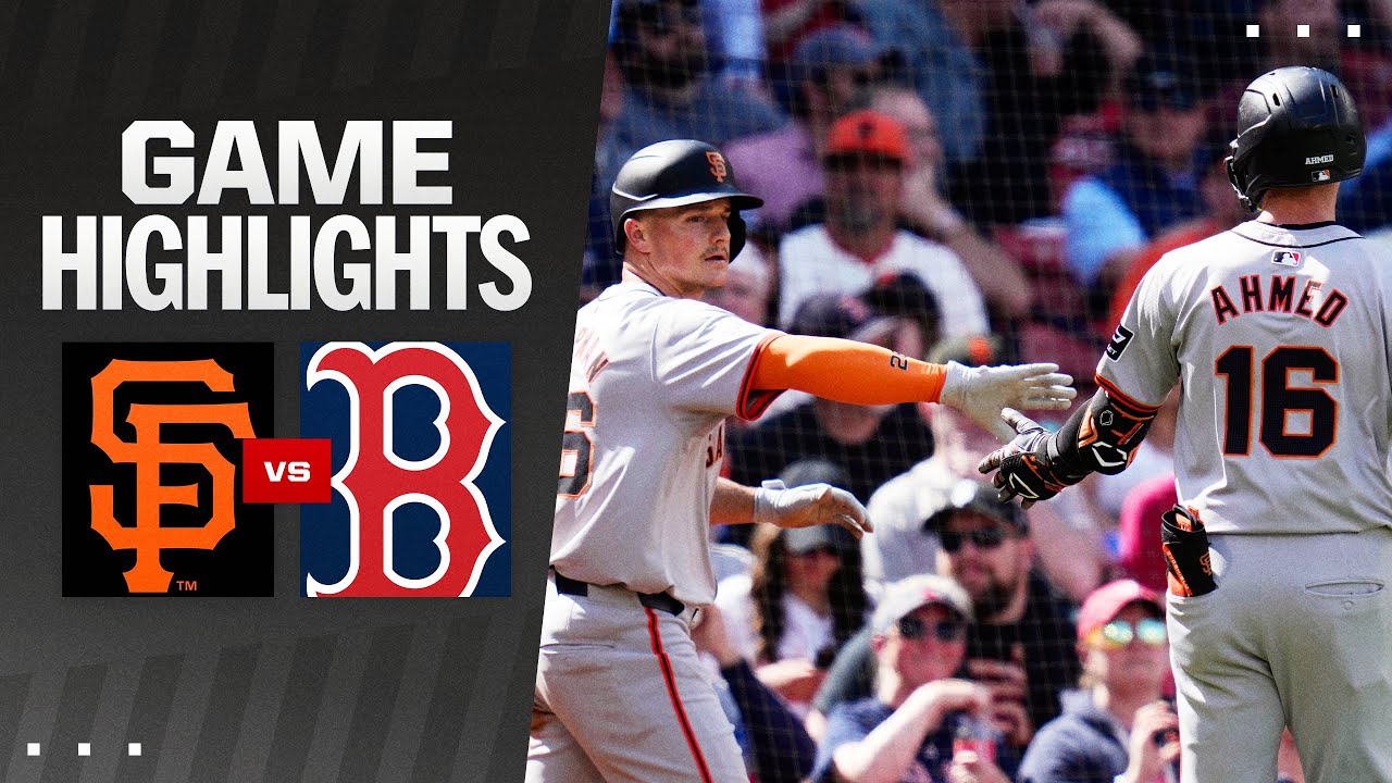 Giants vs. Red Sox Game Highlights (5/2/24) MLB Highlights