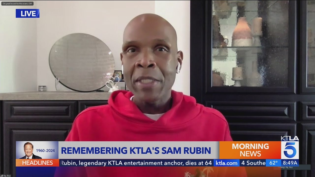 Legendary Los Angeles radio host Big Boy honors the legacy of KTLA entertainment anchor Sam Rubin 2 legendary los angeles radio host