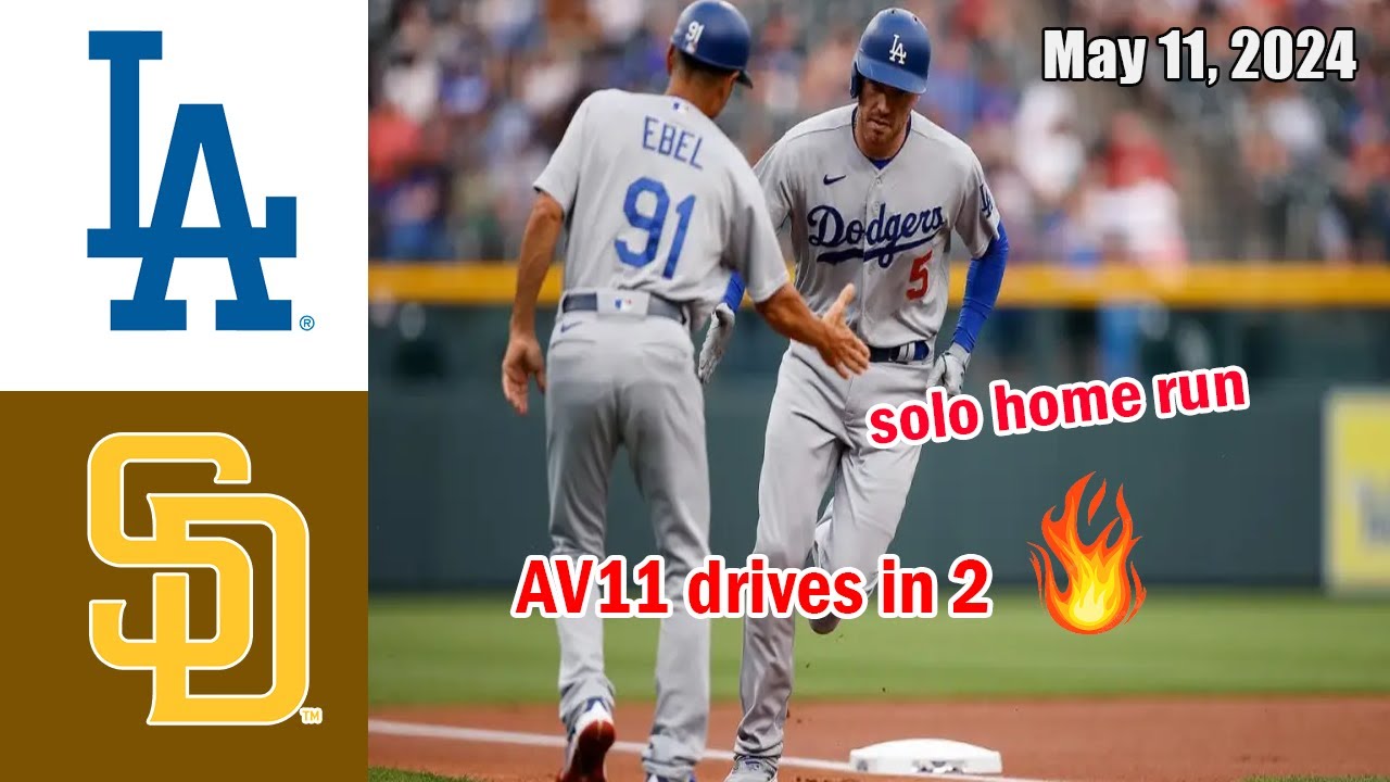 Los Angeles Dodgers vs San Diego Padres HIGHLIGHTS May 11, 2024 | MLB Highlights | 2024 MLB Season 1 los angeles dodgers vs san diego