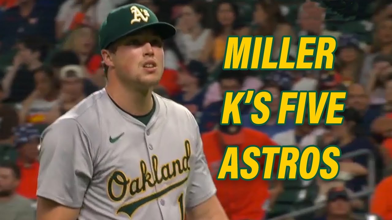mason miller strikes out 5 astro
