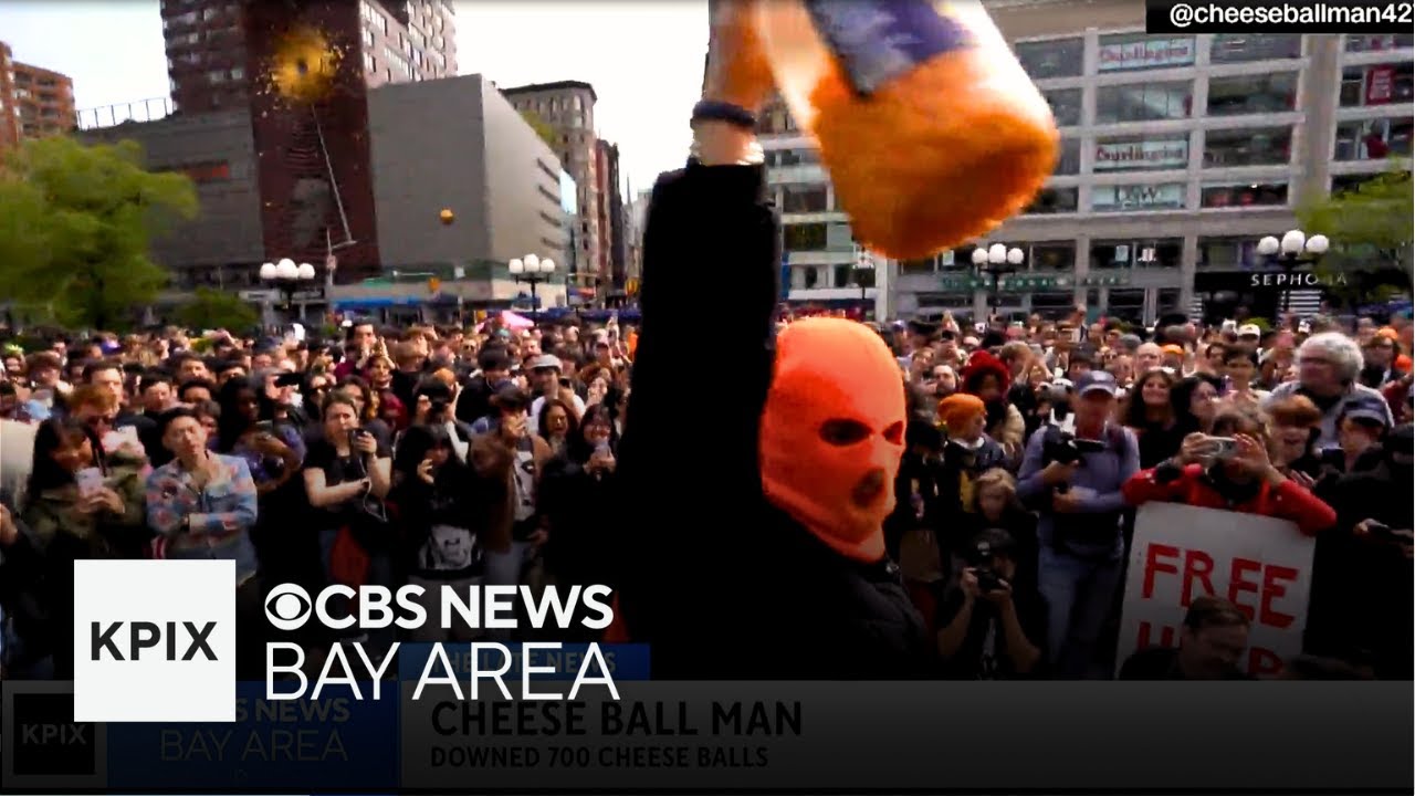 New York City's Cheese Ball Man Etches His Name in History 2 new york citys cheese ball man e