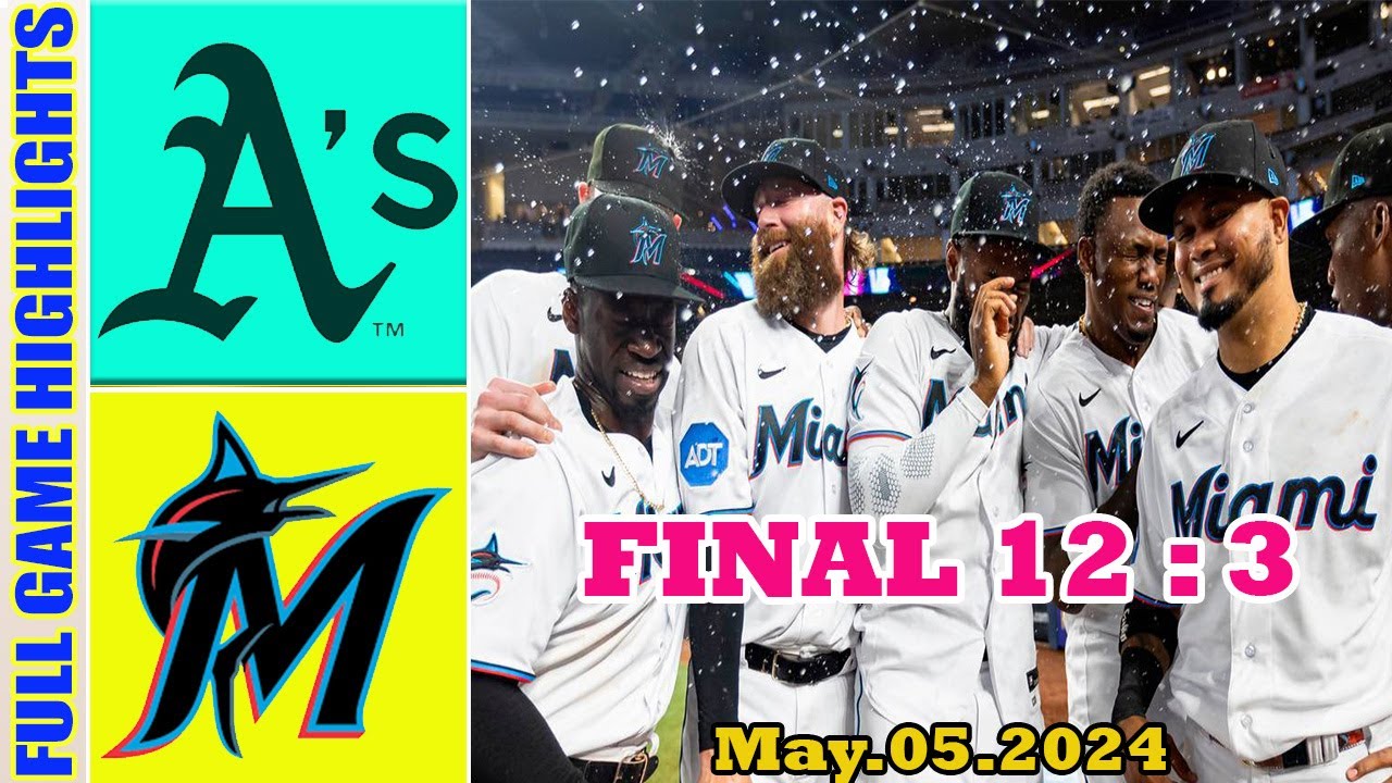 oakland athletics vs miami marli 1