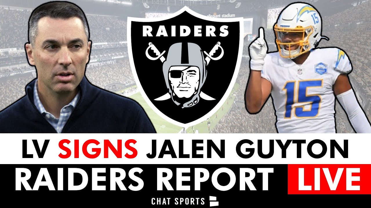 Raiders News LIVE: Jalen Guyton Signs! Raiders Rumors, NFL Rookie Minicamp, Tom Brady Roast Reaction 1 raiders news live jalen guyton s