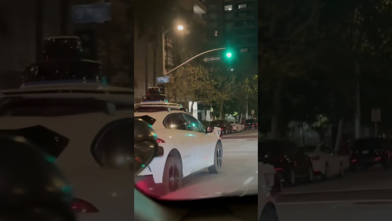 self driving driverless car waym