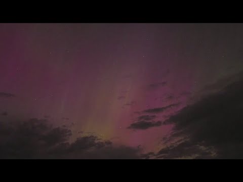 Solar storm produces colorful light show over Bay Area 2 solar storm produces colorful li