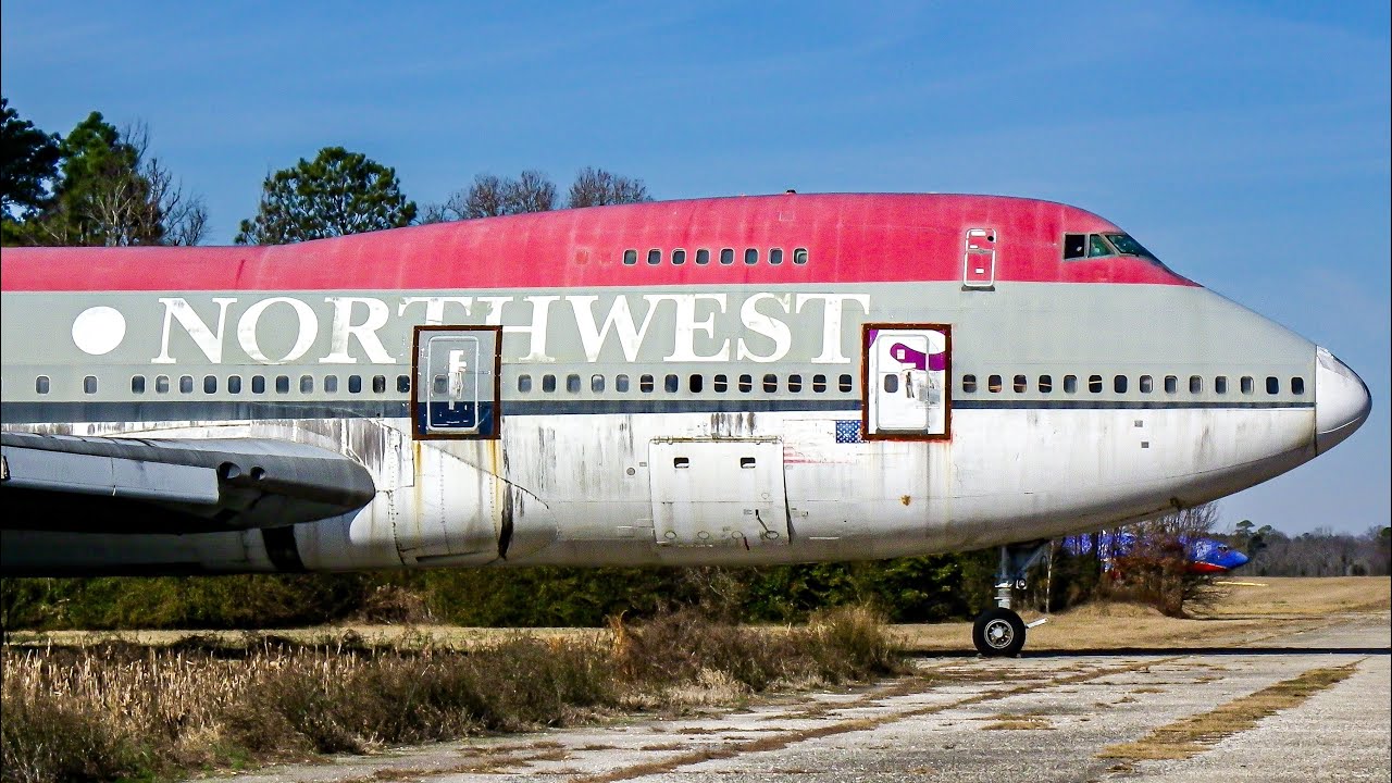 The Worlds Last Remaining Northwest Airlines Boeing 747-100 | N603US Laurinburg-Maxton Airport | 3 the worlds last remaining northw