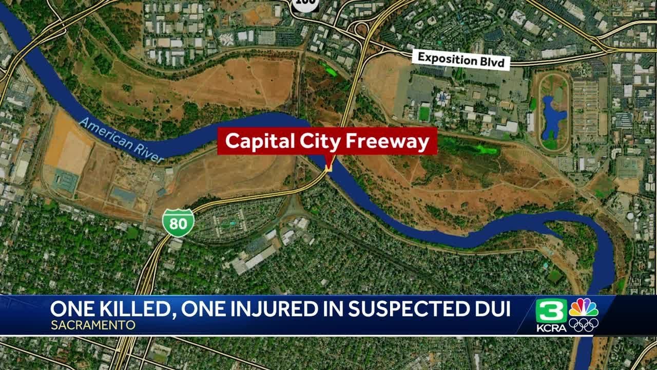 1 killed, 1 injured in Sacramento Business 80 crash; driver arrested on suspicion of DUI 2 1 killed 1 injured in sacramento