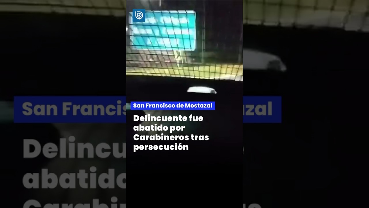 delincuente fue abatido por cara