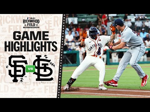 giants vs cardinals game highlig