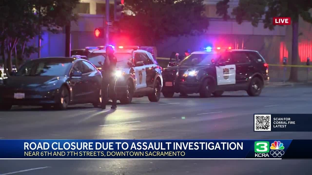 I Street near Sacramento County Main Jail closed for police investigation 2 i street near sacramento county