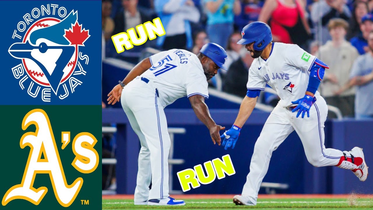 Toronto Blue Jays vs Oakland Athletics Highlights June 07, 2024 - MLB Highlights | MLB Season 2024 1 toronto blue jays vs oakland ath 3