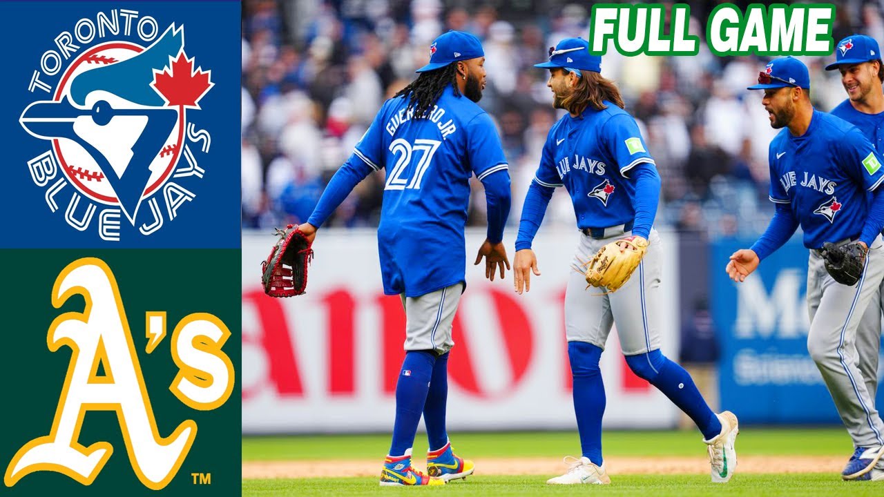 toronto blue jays vs oakland ath 4