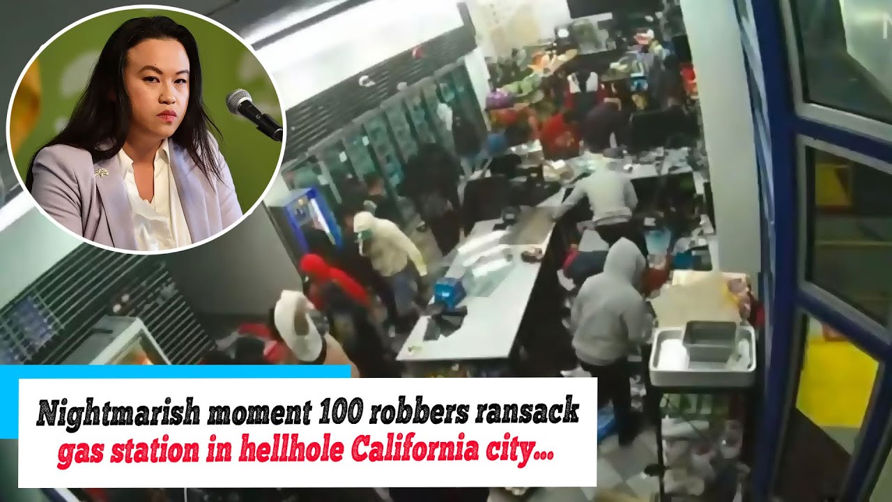 News: Nightmarish moment 100 robbers ransack gas station hellhole California city Oakland, Keep Up 2 news nightmarish moment 100 robb