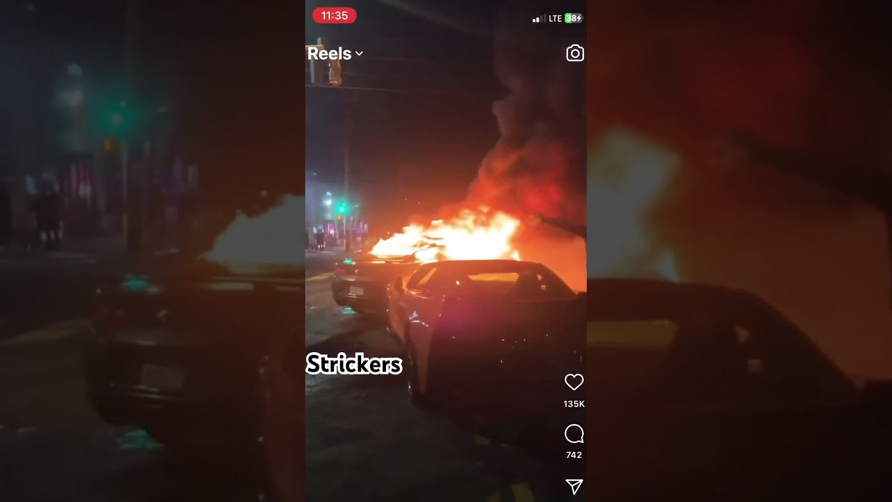 oakland looking like a warzone a