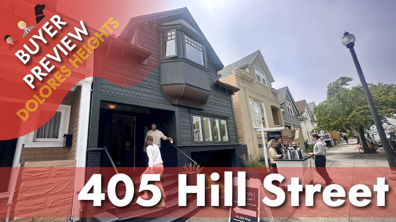Buyer Preview: 405 Hill Street, San Francisco, Dolores Heights/Noe - 4K 2 buyer preview 405 hill street sa