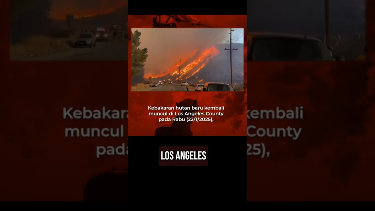 Kebakaran Los Angeles California Amerika #story #news #f #berita #beritavirall #viralis #viraldakwah 2 kebakaran los angeles california