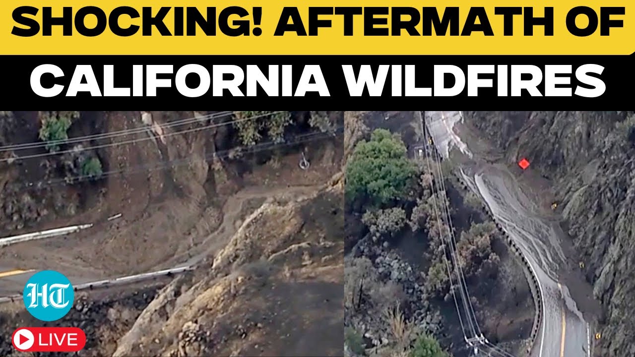 LA Wildfires News Live: Aerial footage shows aftermath of California's deadliest wildfire | US News 2 la wildfires news live aerial fo