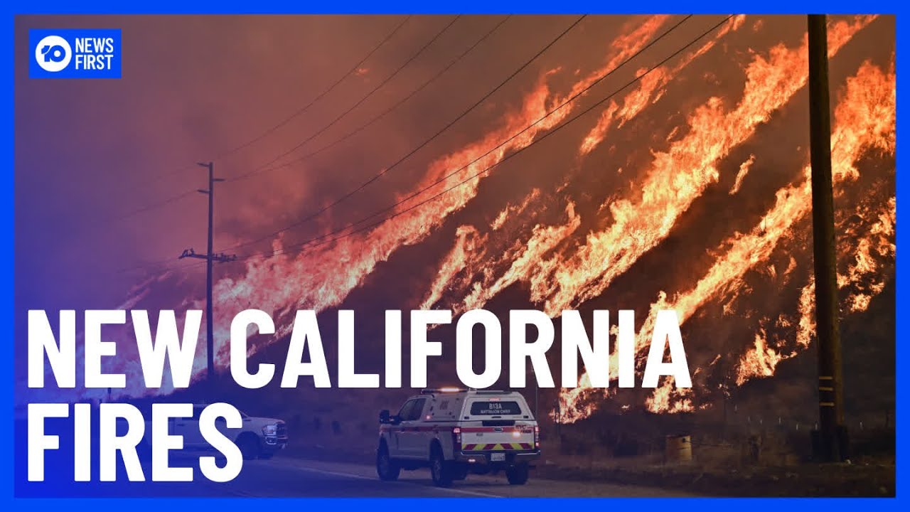 new fast growing fires break out