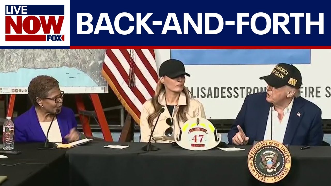 president trump la mayor spar ov