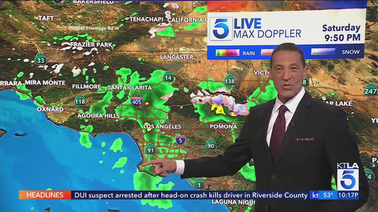 Rain and snowfall arrives in SoCal 2 rain and snowfall arrives in soc