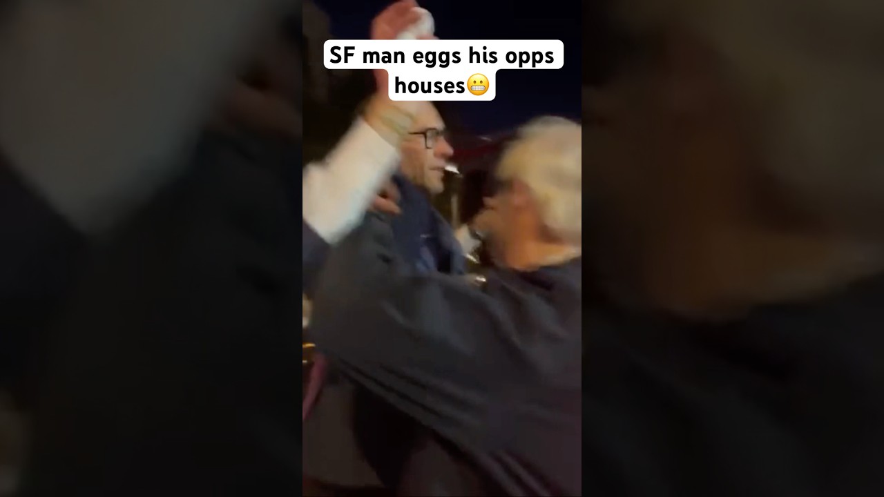 SF man eggs his opps houses 😬💥 #sanfrancisco #california #wow #news #sf #bayarea #ebkjaaybo 1 sf man eggs his opps houses san
