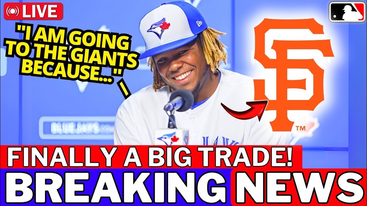 URGENT! BIG TRADE BETWEEN GIANTS AND JAYS! WELCOME VLADIMIR GUERRERO JR! SAN FRANCISCO GIANTS NEWS 2 urgent big trade between giants