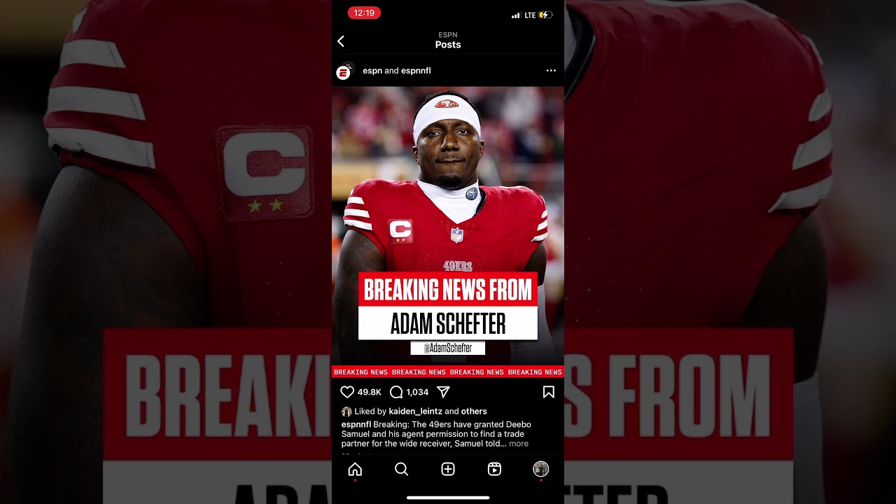 breaking san francisco 49ers gra