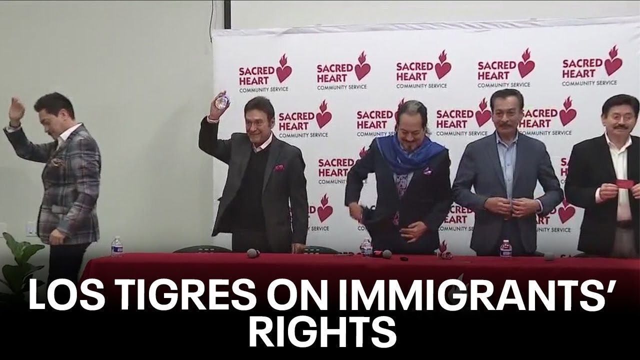 Los Tigres Del Norte speak about immigrants' rights in San Jose | KTVU 2 los tigres del norte speak about