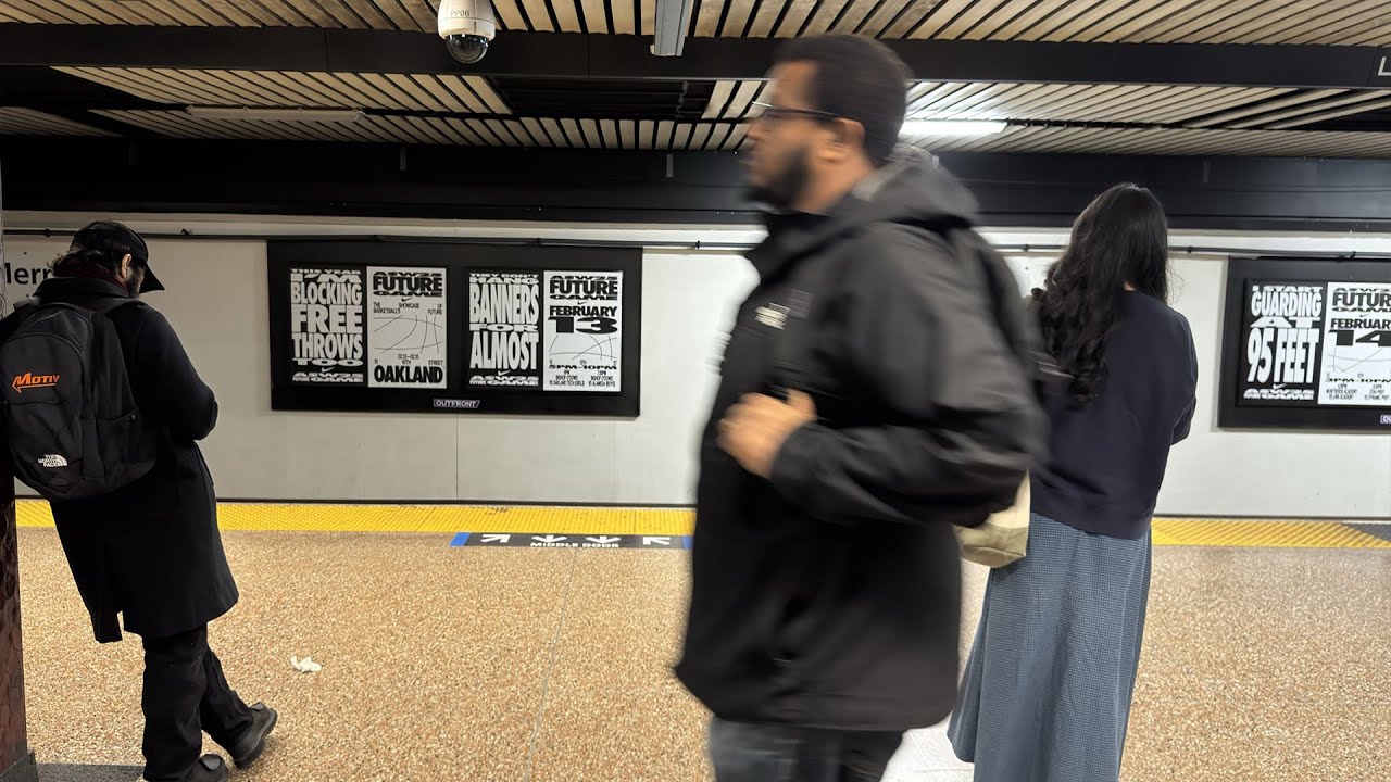 Nike Takes Over Lake Merritt Station with OOH Domination in Oakland 1 nike takes over lake merritt sta