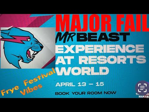 Mr. Beast & Resorts World Las Vegas Give Guests Frye Festival Treatment Give Money Back 2 mr beast resorts world las vegas
