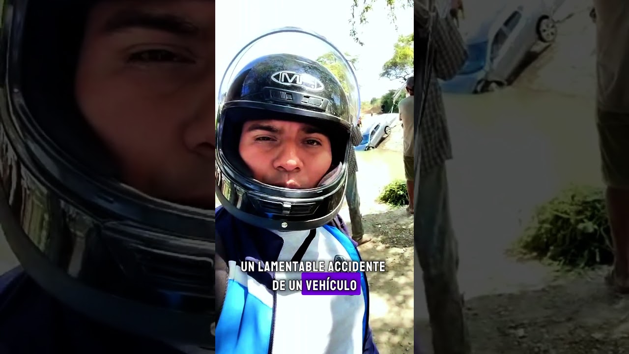 ¡Impactante! Moderna camioneta Nissan Qashqai cae al canal Miguel Checa cerca #noticias #perú 2 impactante moderna camioneta nis
