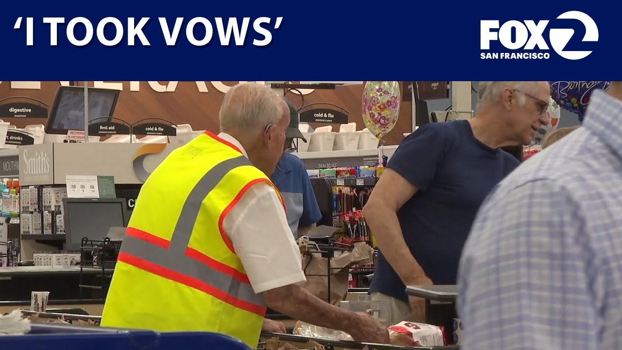 80 year old grocery story clerk