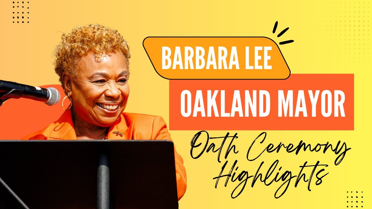 barbara lee oakland mayor oath c