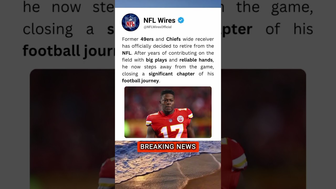 former 49ers chiefs wr announces