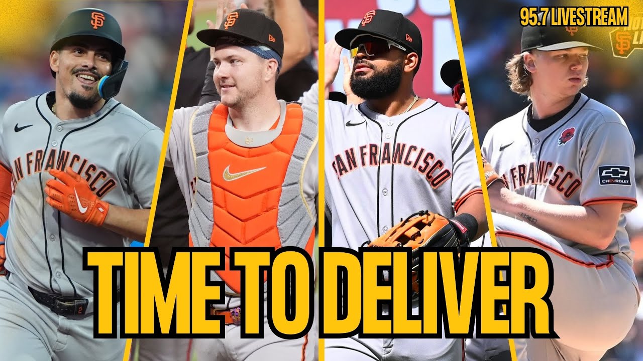 Giants Return Home To Face The Padres In A Big 4-Game Series | 95.7 The Game Live Stream 2 giants return home to face the p