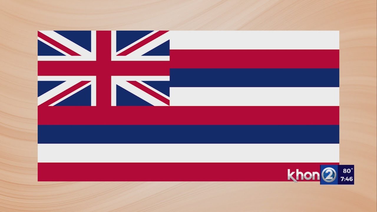 hawaii state flag derives from k