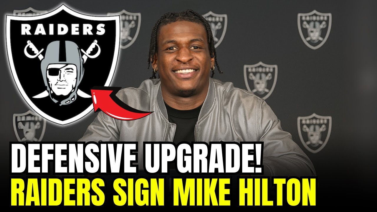 MIKE HILTON SIGNS WITH RAIDERS, PROMISES TO ELEVATE DEFENSE TO NEW HEIGHTS | Raiders news 1 mike hilton signs with raiders p
