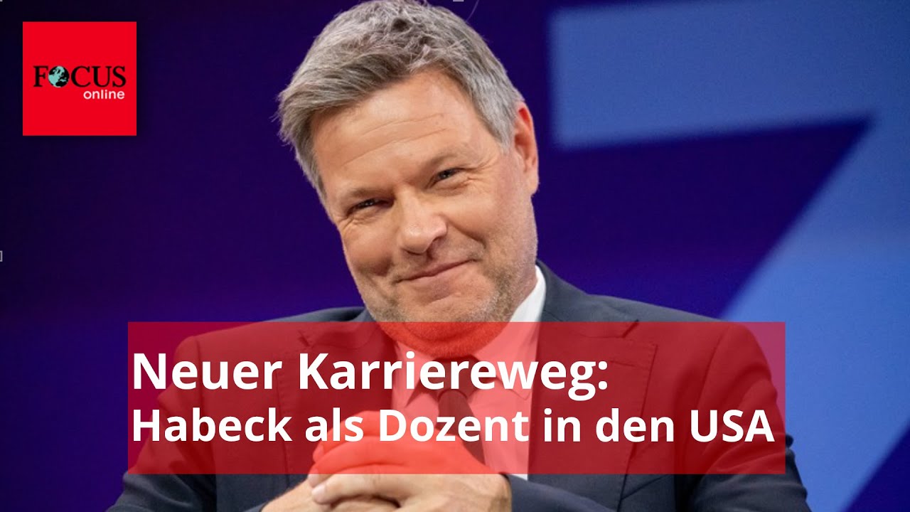 Neuer Job für Habeck! Grüner geht als Gastdozent an amerikanische Elite-Uni 2 neuer job fur habeck gruner geht