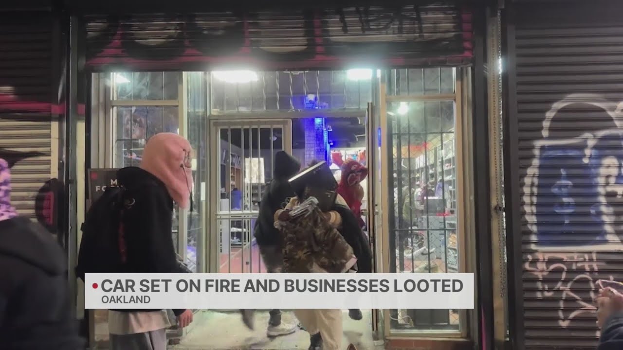 oakland business looted followin