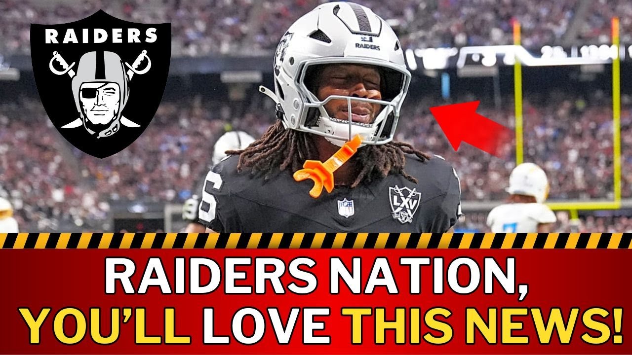 Raiders Fan Favorite Shocks Fans: “I Want to Stay – No Doubt About It!” | RAIDERS NEWS TODAY 1 raiders fan favorite shocks fans