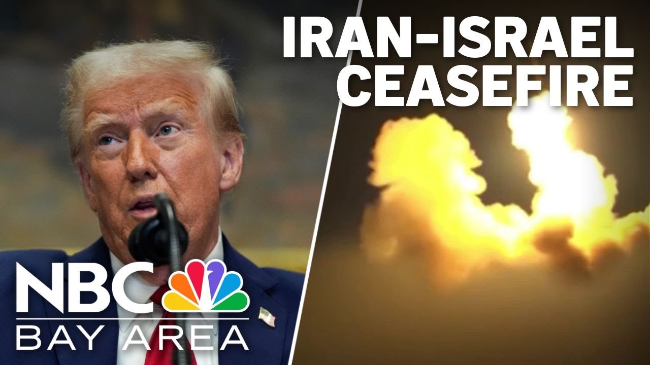 trump says israel and iran cease