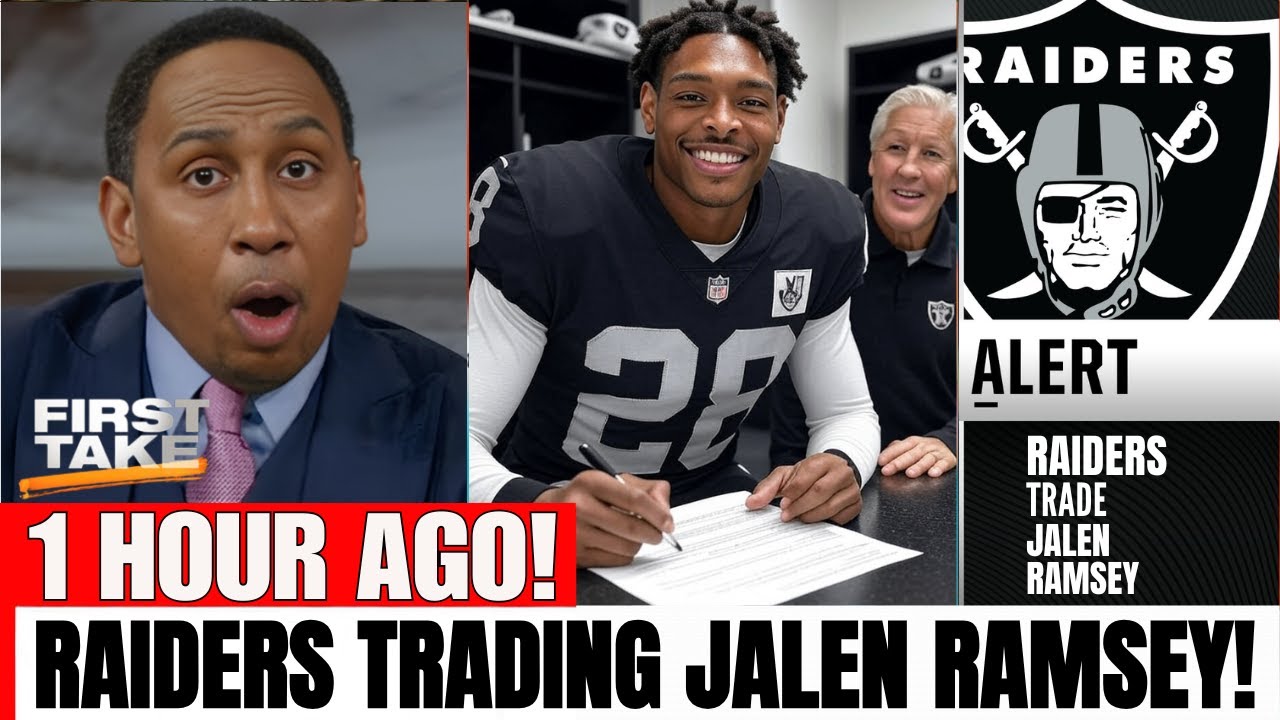 đ¨URGENT! DEAL DONE! JUST HAPPENED! CAN CELEBRATE JALEN RAMSEY IN RAIDERS! LAS VEGAS RAIDERS NEWS 1 urgent deal done just happened c 1