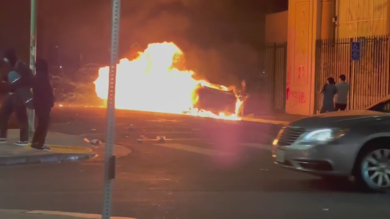 we dont tolerate violence lootin