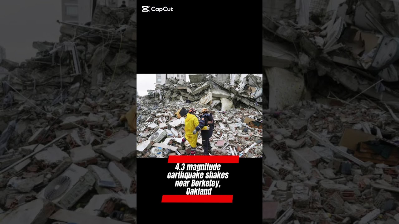 4 3 magnitude earthquake shakes